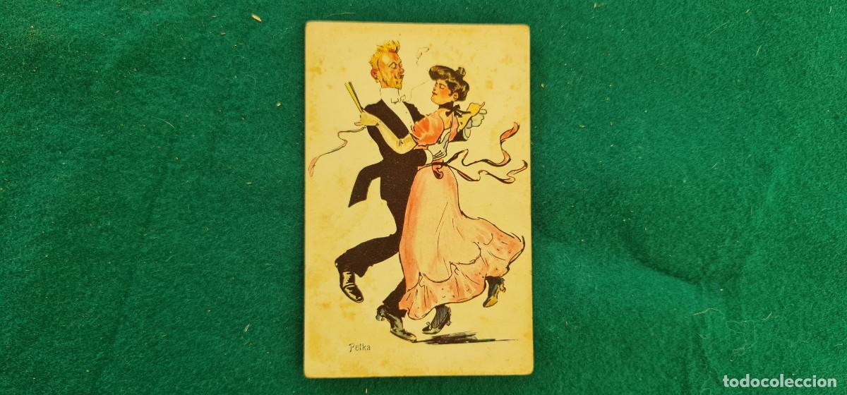 Postcards: POSTAL HUMORISTICA B.K.W.I. N&ordm; 451-6 - POLKA