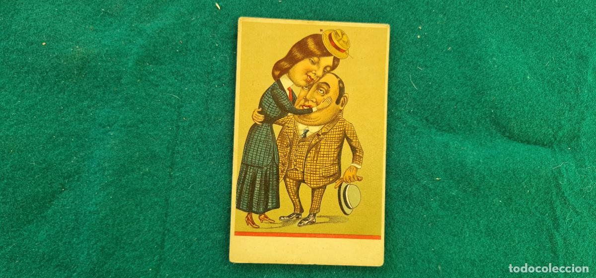 Postcards: POSTAL HUMORISTICA POSTKARTE RELIEVE SERIE 603