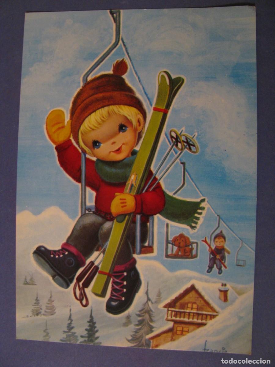 Cartoline: POSTAL DE IL. FRANCIS. C. Y Z. 7128/31-C. ESCRITA. 1971.