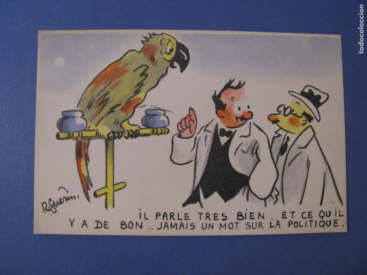 Postais: POSTAL CARICATURA, FRANCIA. ED. M.D. SERIE 250.