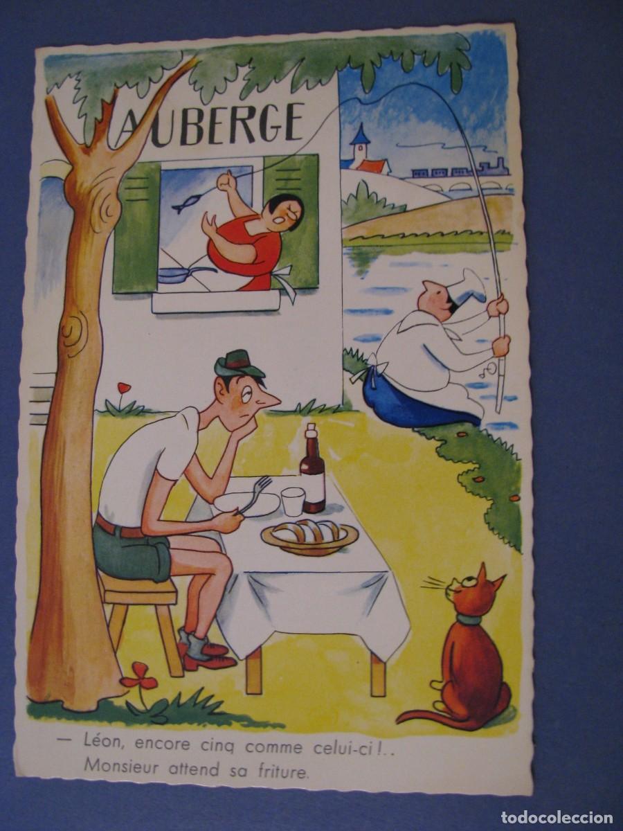 Postais: POSTAL CARICATURA DE FRANCIA. ED. M. D. SERIE 1983. ESCRITA.