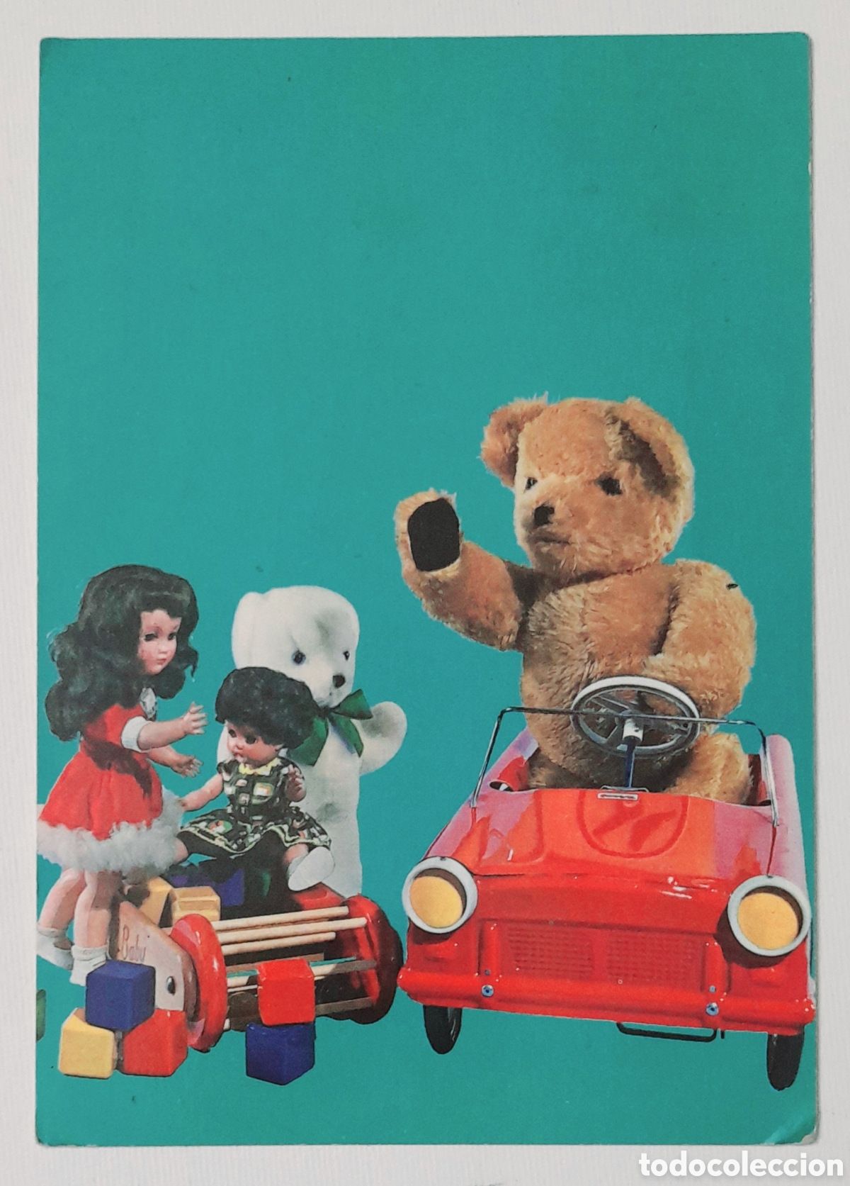 Postais: Postal infantil C y Z. Con dedicatoria
