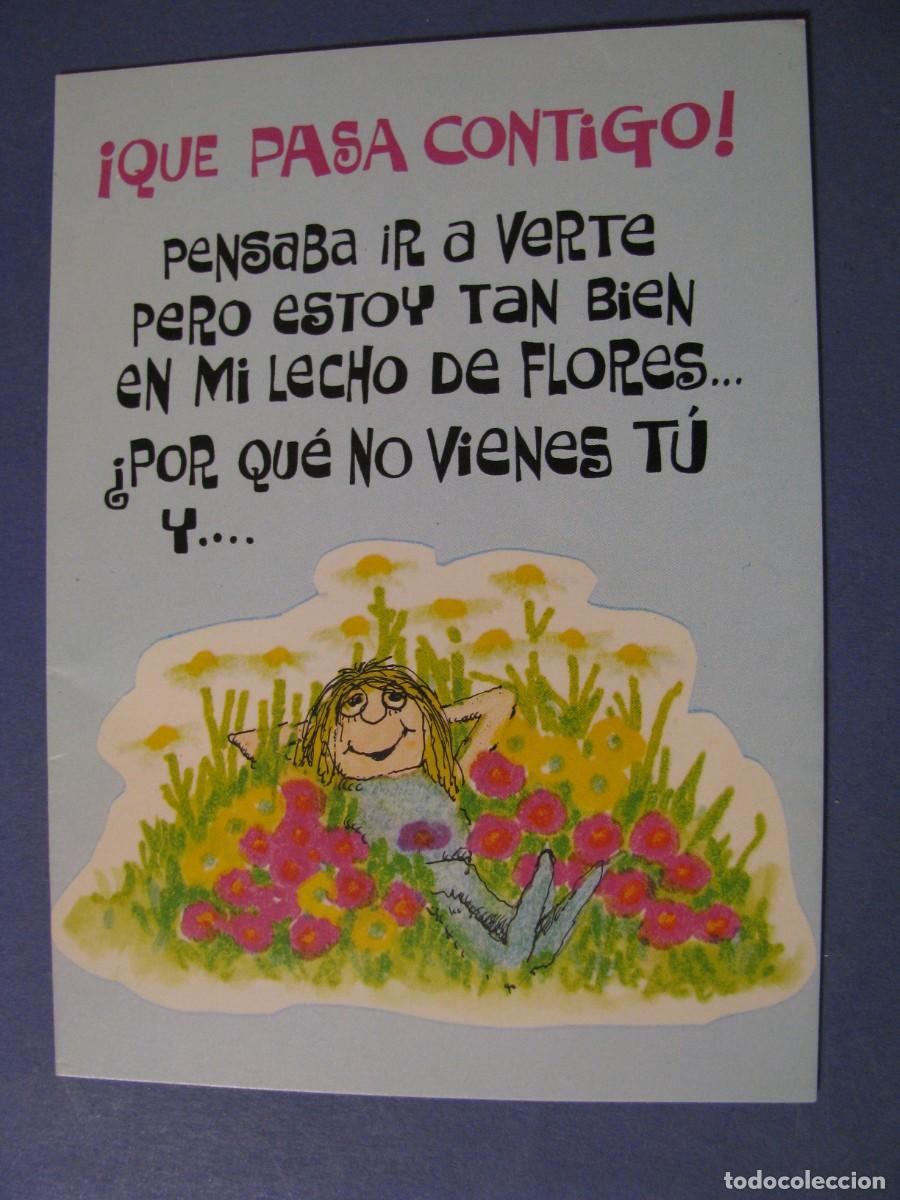Postais: POSTAL DIBUJO DE DRAC CARDS. ESCRITA. 13X9,5 CM.
