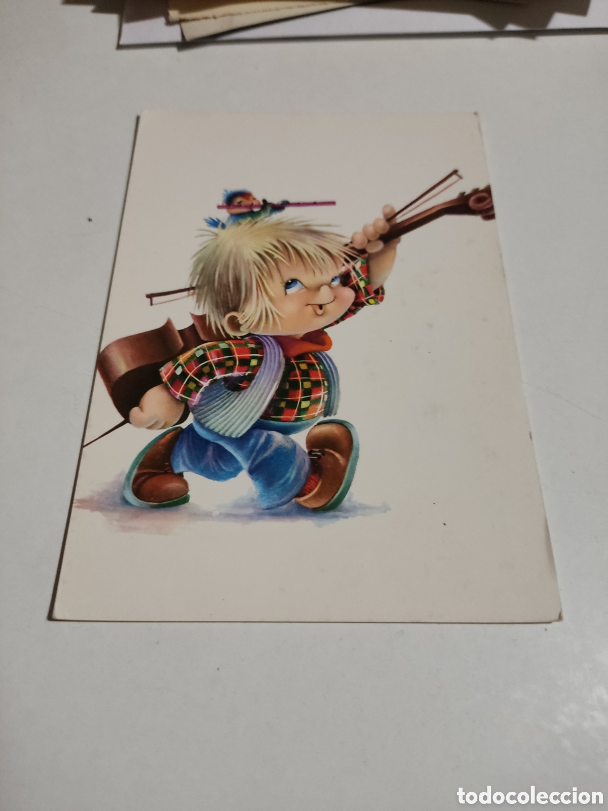 Postais: Postal dibujo ni&ntilde;o