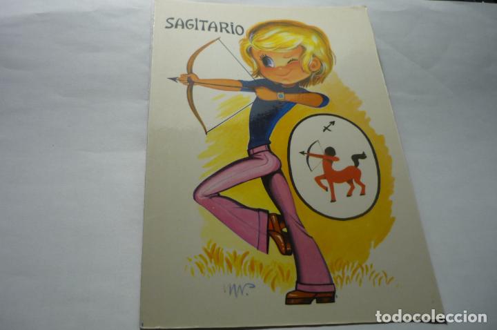 Cartoline: postal dibujo horoscopo sagitario