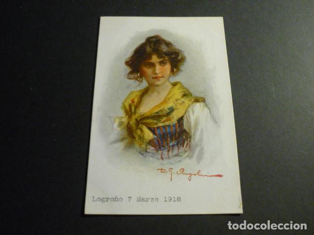 Cartes Postales: MUJER POSTAL ILUSTRADA ANGIOLINI ILUSTRADOR