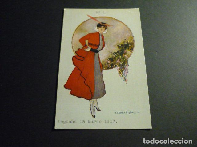 Postales: MUJER ELEGANTE POSTAL ILUSTRADA ART DECO CORBELLA ILUSTRADOR