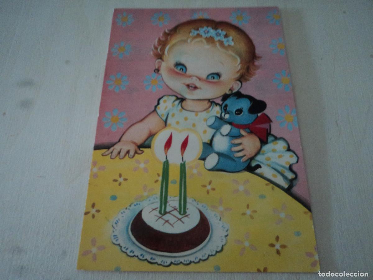 Cartoline: POSTAL N&ordm; 3 CUMPLEA&Ntilde;OS,