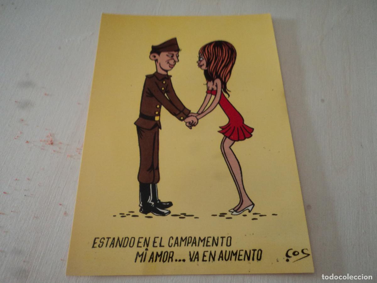Cartoline: POSTAL DE LA MILICIA, ED. P. CA&Ntilde;AVATE, MODELO 20, DIB. COS