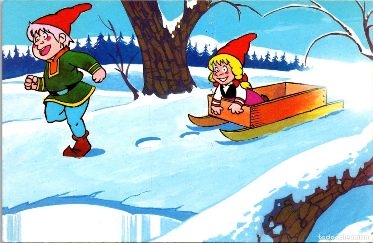 Cartoline: Serie de TV Noeli - n&ordm; 9 de 12 postales - Gentileza de Phoskitos - 150x97mm