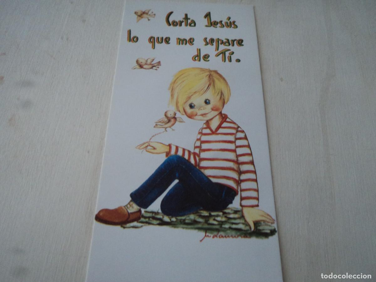 Cartoline: corta jesus lo que me separe de ti - ata dani 7, medida 15 x 7,5 cm
