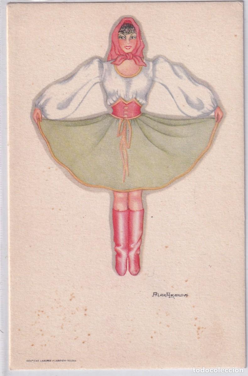 Postais: Postal ilustrada por Pilar Aranda Reina 50/ 1 Sin circular. Mujer