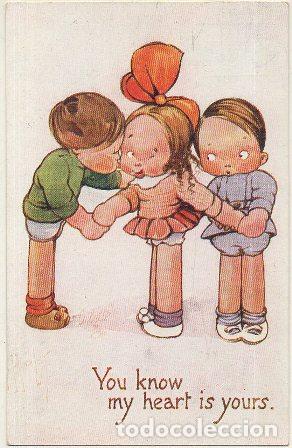 Postais: POSTAL DE HUMOR. YOU KNOW MY HEART IS YOURS P-HUMOR-218
