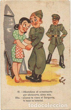 Postais: POSTAL DE HUMOR. ABANDONO EL ARMAMENTO&hellip; P-HUMOR-232