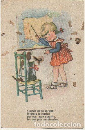 Postais: POSTAL DE HUMOR. CUANDO DE GEOGRAFIA&hellip;. P-HUMOR-233