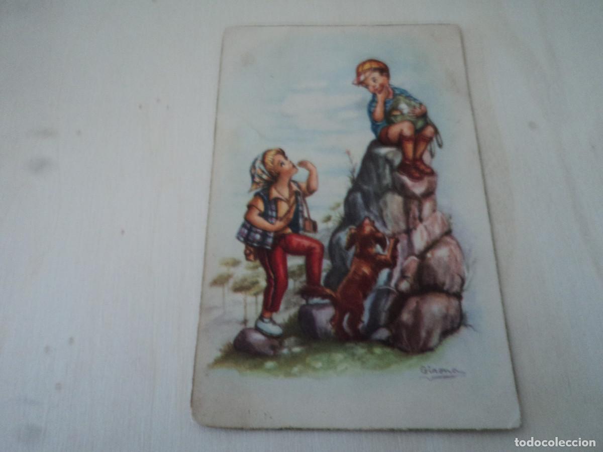 Postais: NI&Ntilde;OS MONTA&Ntilde;EROS, N&ordm; 2089, ILUSTRA GIRONA