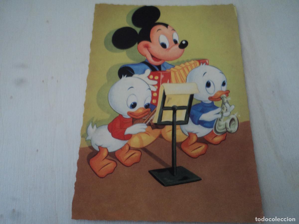 Postais: micky acordeonista, ed. hb 607