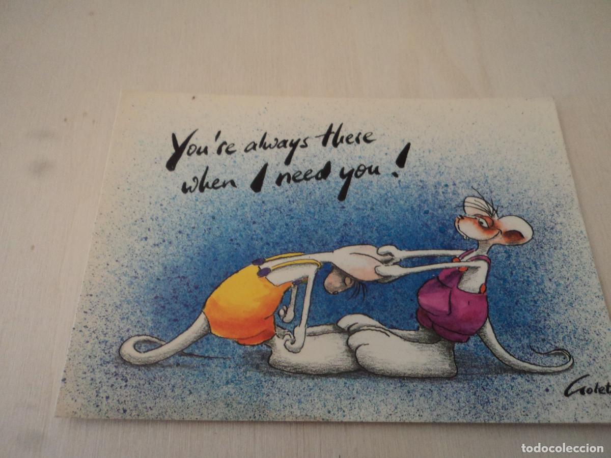 Postais: didde, the mouse, ilustra goleta, ed. dd45, circulada