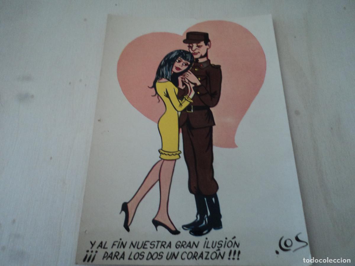 Postais: postal de la milicia n&ordm; 24, ilstra cos, ed. pergamino - ca&ntilde;avate