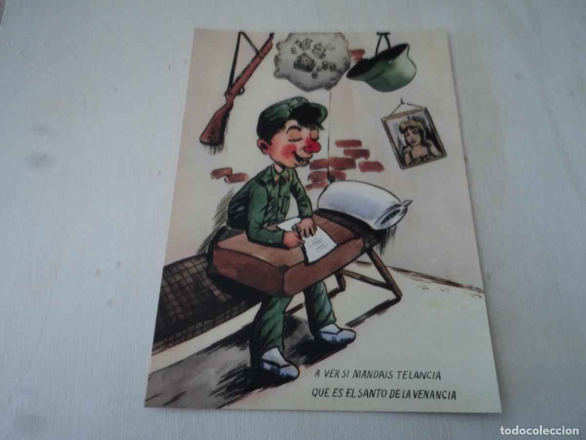 Cartoline: postal de la milicia n&ordm; 5, ed. ca&ntilde;avate, 14 x 10 cm,