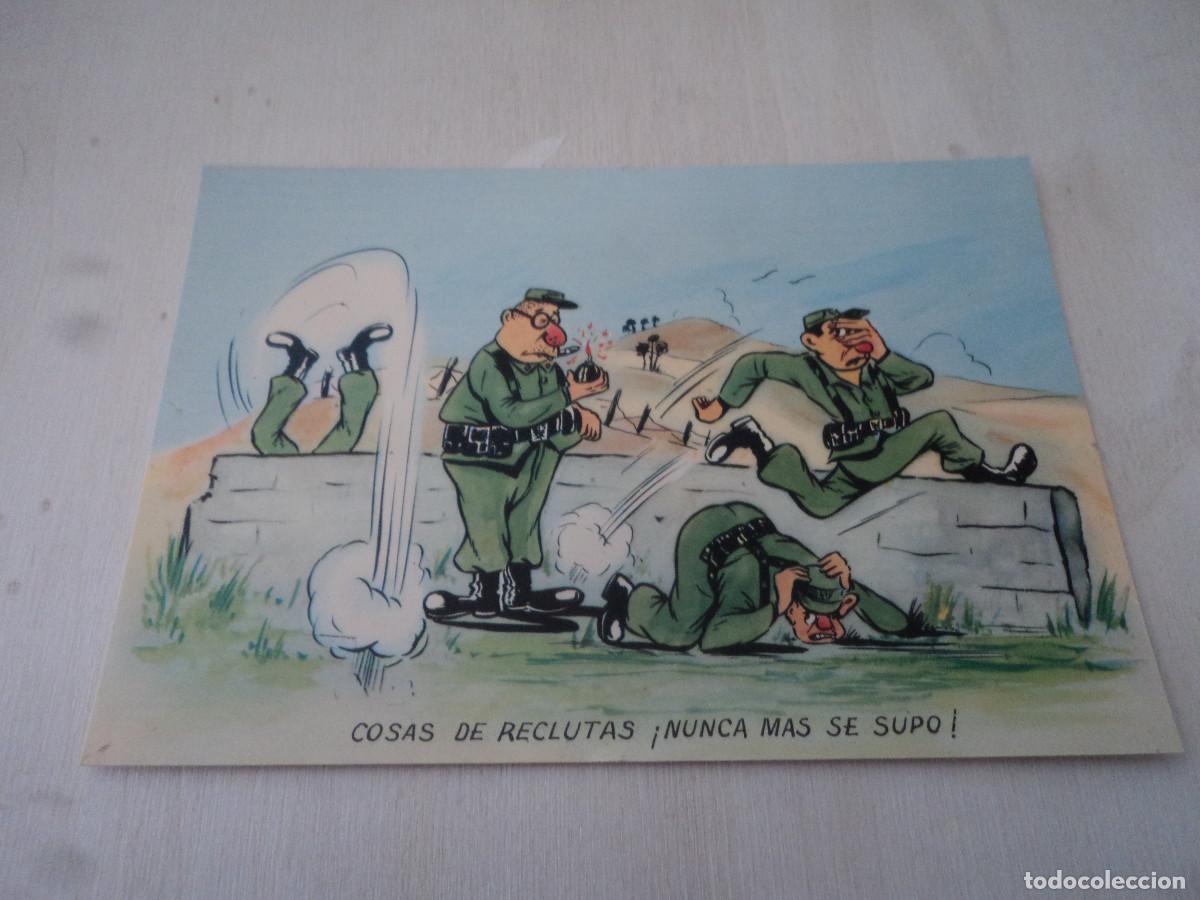 Cartoline: postal de la milicia n&ordm; 4, ed. ca&ntilde;avate, 14 x 10 cm,
