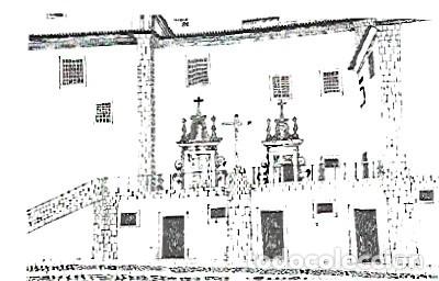 Postais: Portugal ** & Postal, &Eacute;vora, Nuevo Convent, Dibujo Ilidio Tavares, C&aacute;mara &Eacute;vora Edici&oacute;n 1988 (8889)