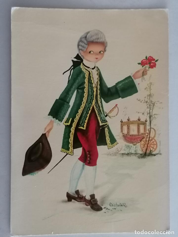 Postais: POSTAL DIBUJO TRAJES DE EPOCA