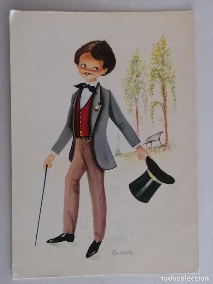 Postais: POSTAL DIBUJO TRAJES DE EPOCA