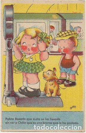 Postais: POSTAL DE HUMOR. POBRE ROSARIN, QUE SUSTO SE HA LLEVADO&hellip; P-HUMOR-238