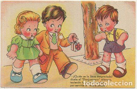 Postais: POSTAL DE HUMOR. QUIEN SE LA LLEVA DESGRACIADO?... P-HUMOR-248