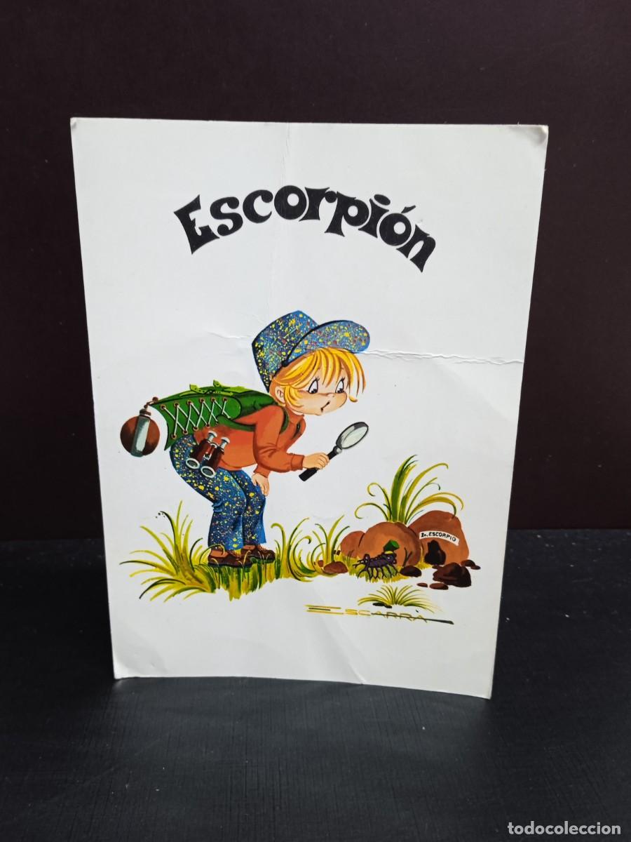Postkarten: P468 postal. Escorpi&oacute;n Escarra