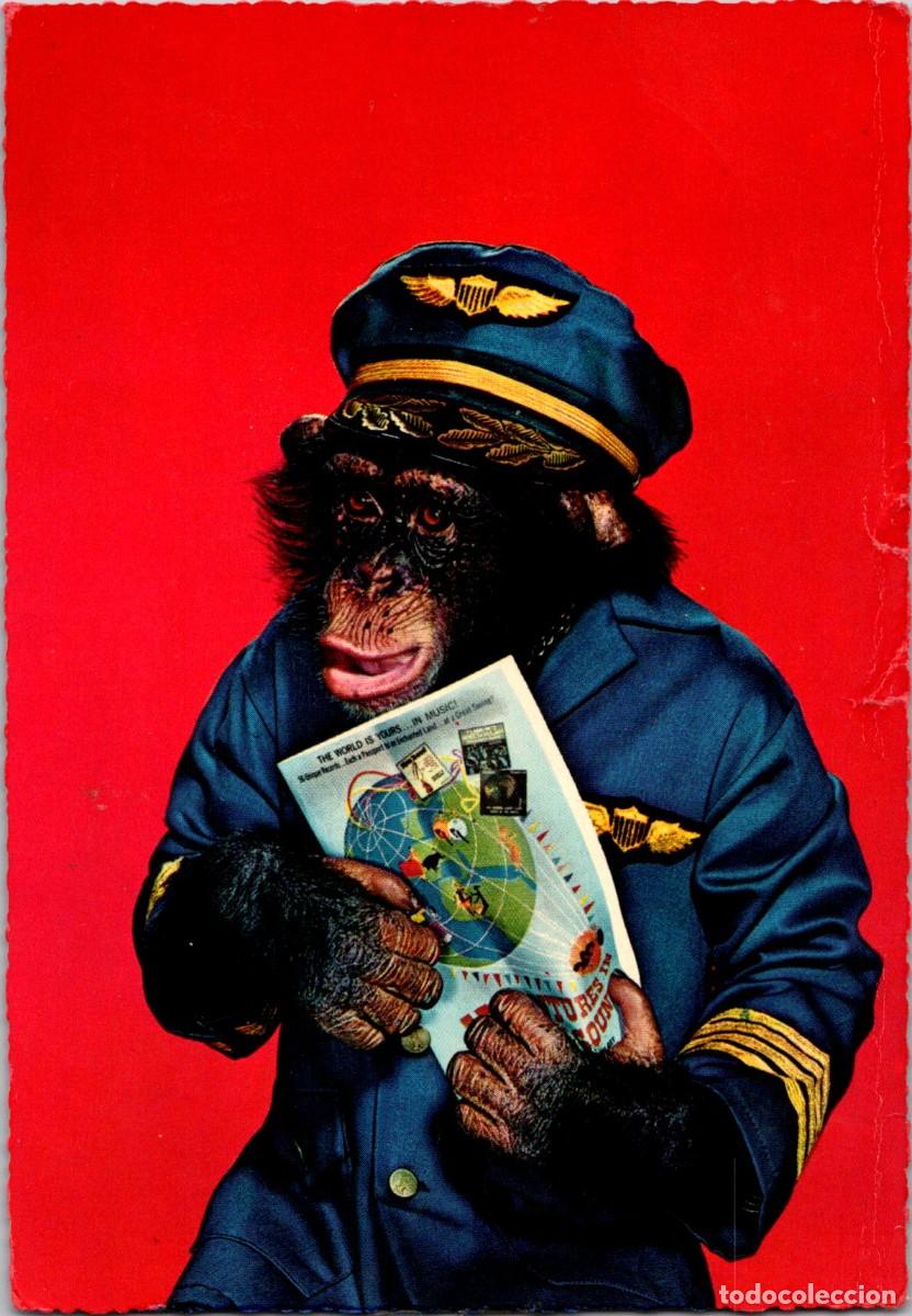 Postais: Aerol&iacute;neas - Comandante Chimpanc&eacute; - Ed. Kruger - Postal Alemana - Sin m&aacute;s datos - 143x100mm