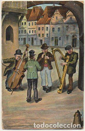 Postcards: POSTAL DE HUMOR. REUNION DE MUSICOS P-HUMOR-253