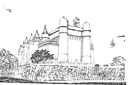 Postcards: Portugal ** & Postale, &Eacute;vora, Ermida de S. Braz, Dibujo de Ilidio Tavares 1988 (99876)