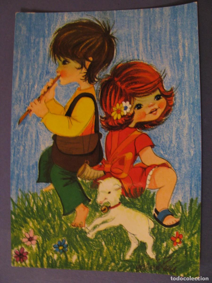 Postais: TARJETA DE IL. CARME PERIS. COLECCION PERLA 182/3.