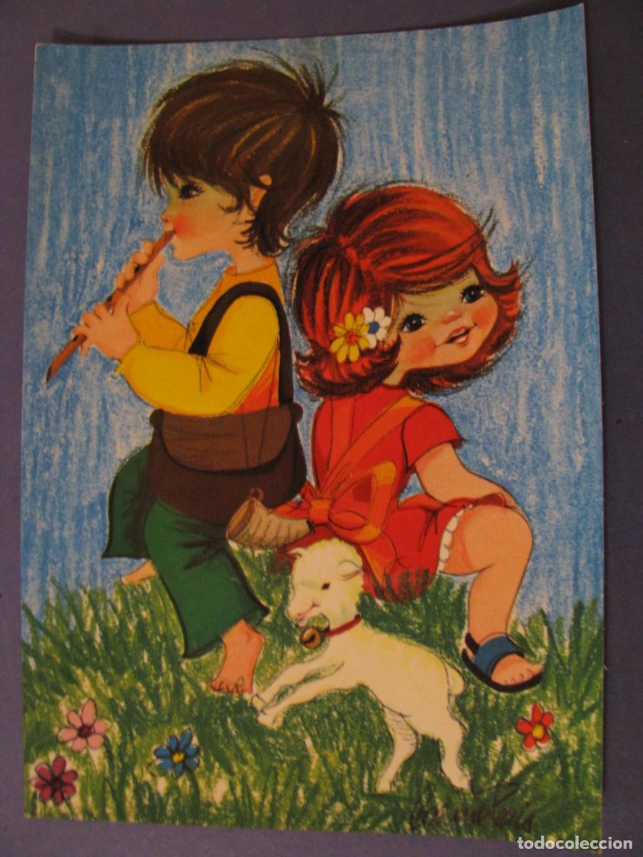 Postais: TARJETA DE IL. CARME PERIS. COLECCION PERLA 182/3.