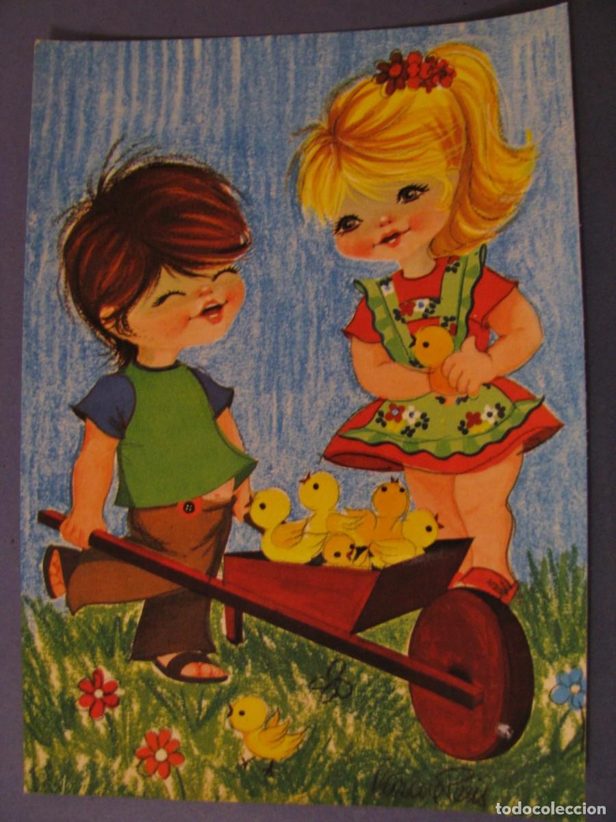 Postais: TARJETA DE IL. CARME PERIS. COLECCION PERLA 182/1.