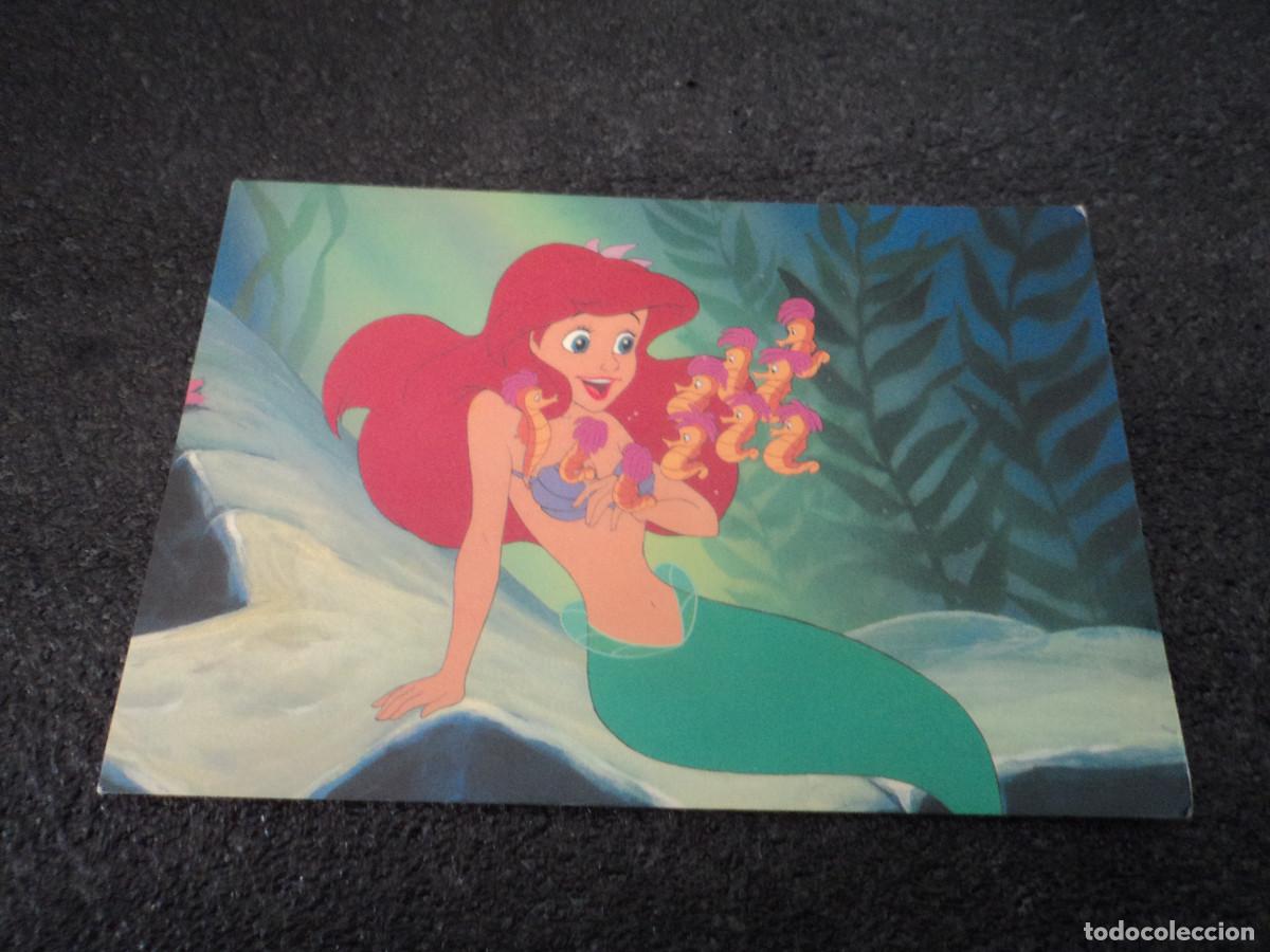 Postcards: WALT DISNEY PICTURES, THE LITTLE MERMAID, CIRCULADA CANADA 1992
