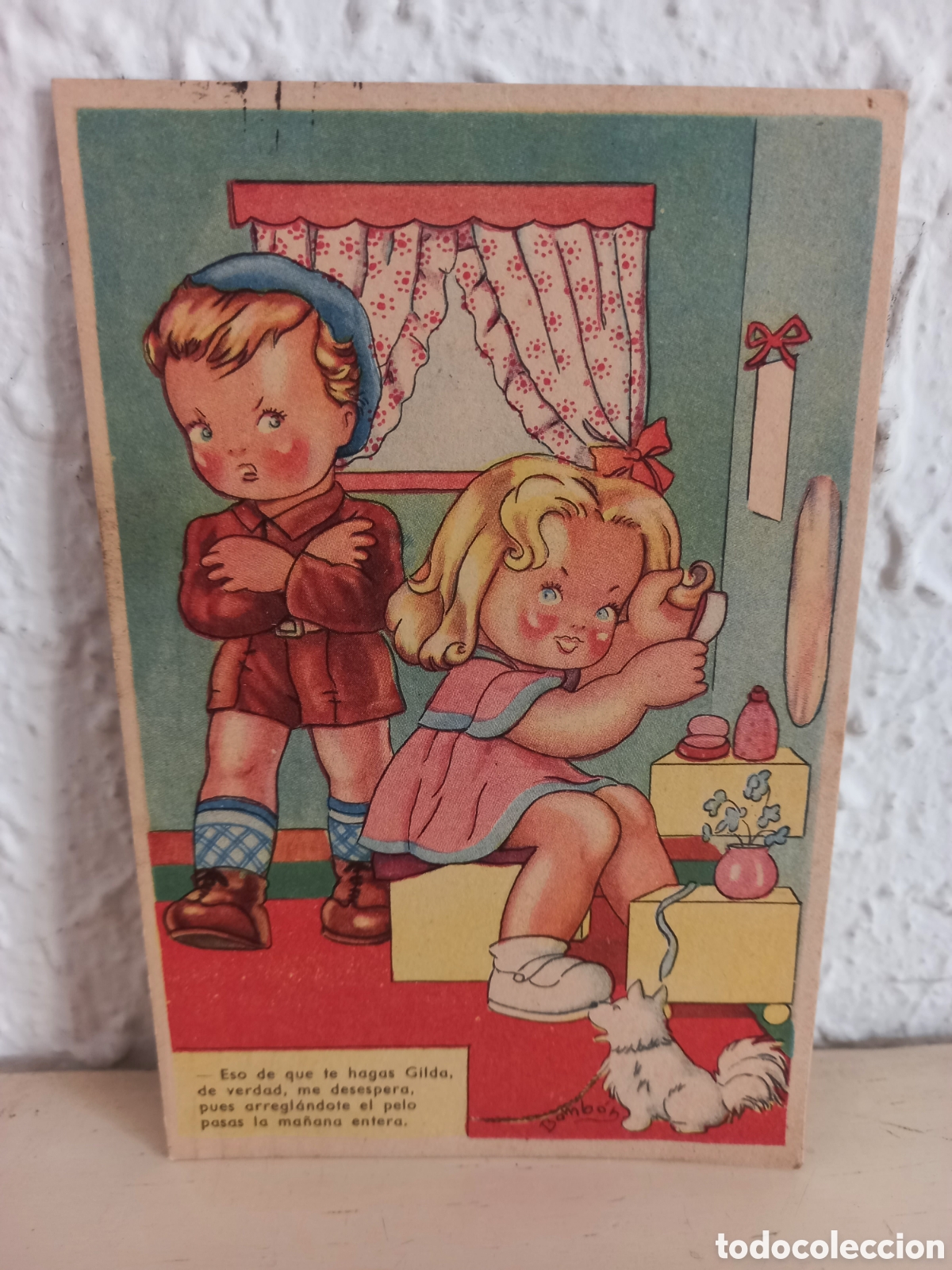 Postkarten: Postal ilustrada BOMBON