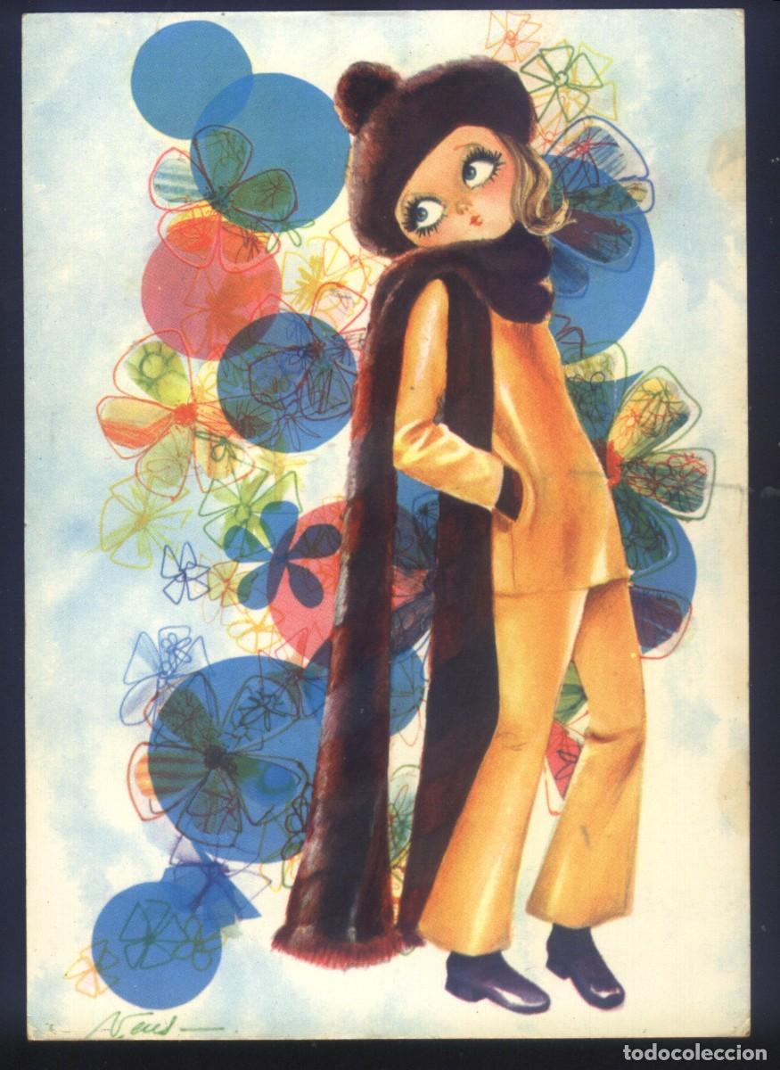 Postkarten: B-0957- POSTAL CON DIBUJO.