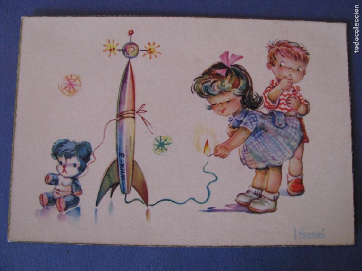 Postales: POSTAL DE IL. I. VERNET. C. Y Z. 533/B. ESCRITA.