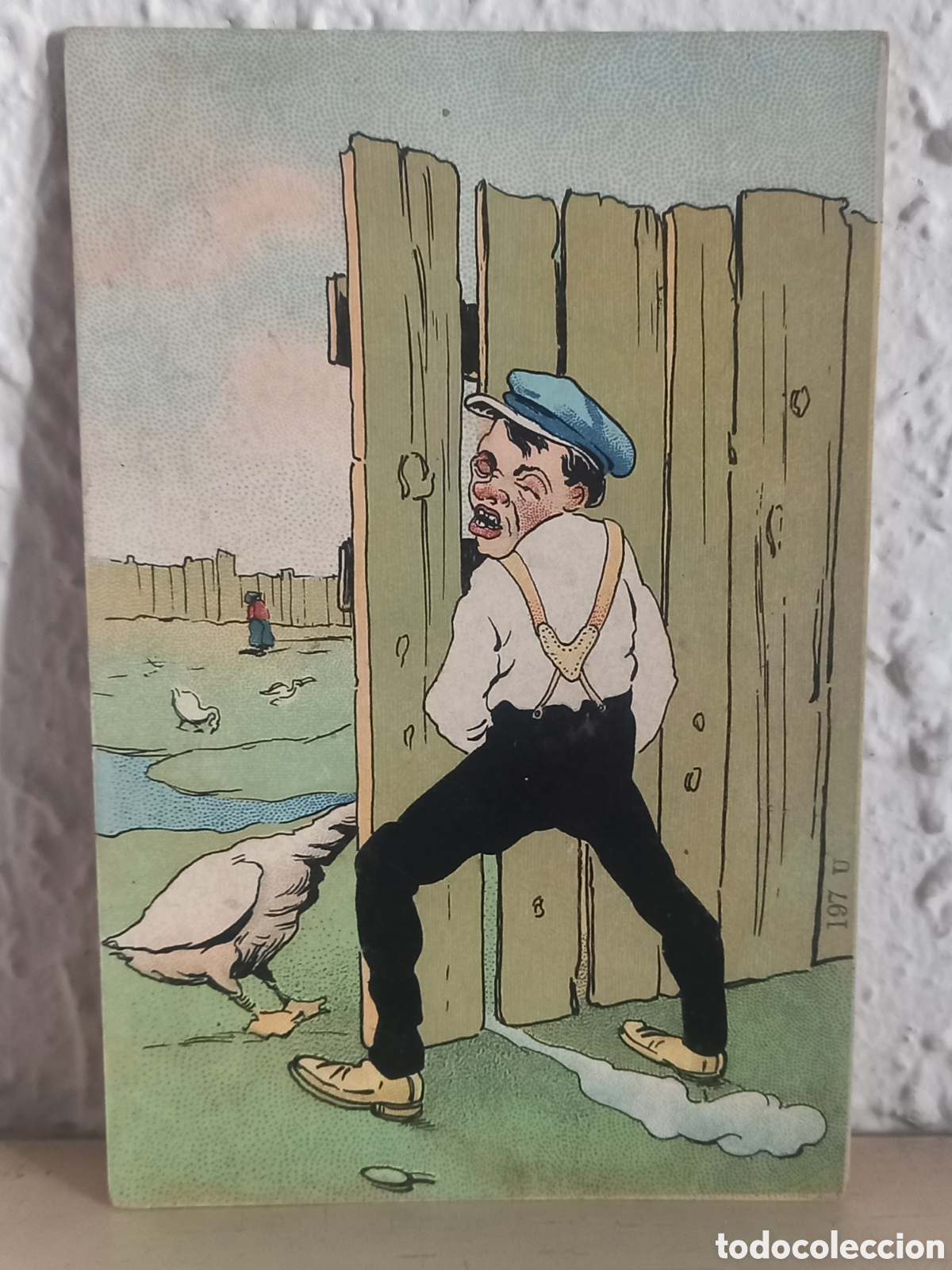 Postais: Tarjeta postal sat&iacute;rica. A&ntilde;os 1920