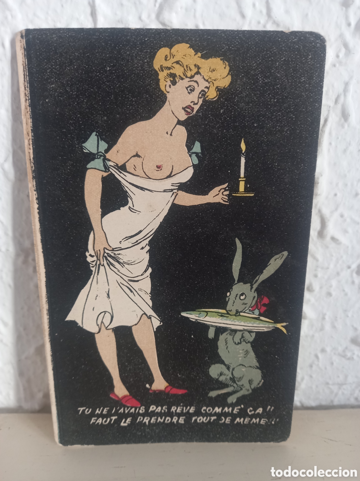 Cartoline: Tarjeta postal sat&iacute;rica francesa. A&ntilde;os 1920