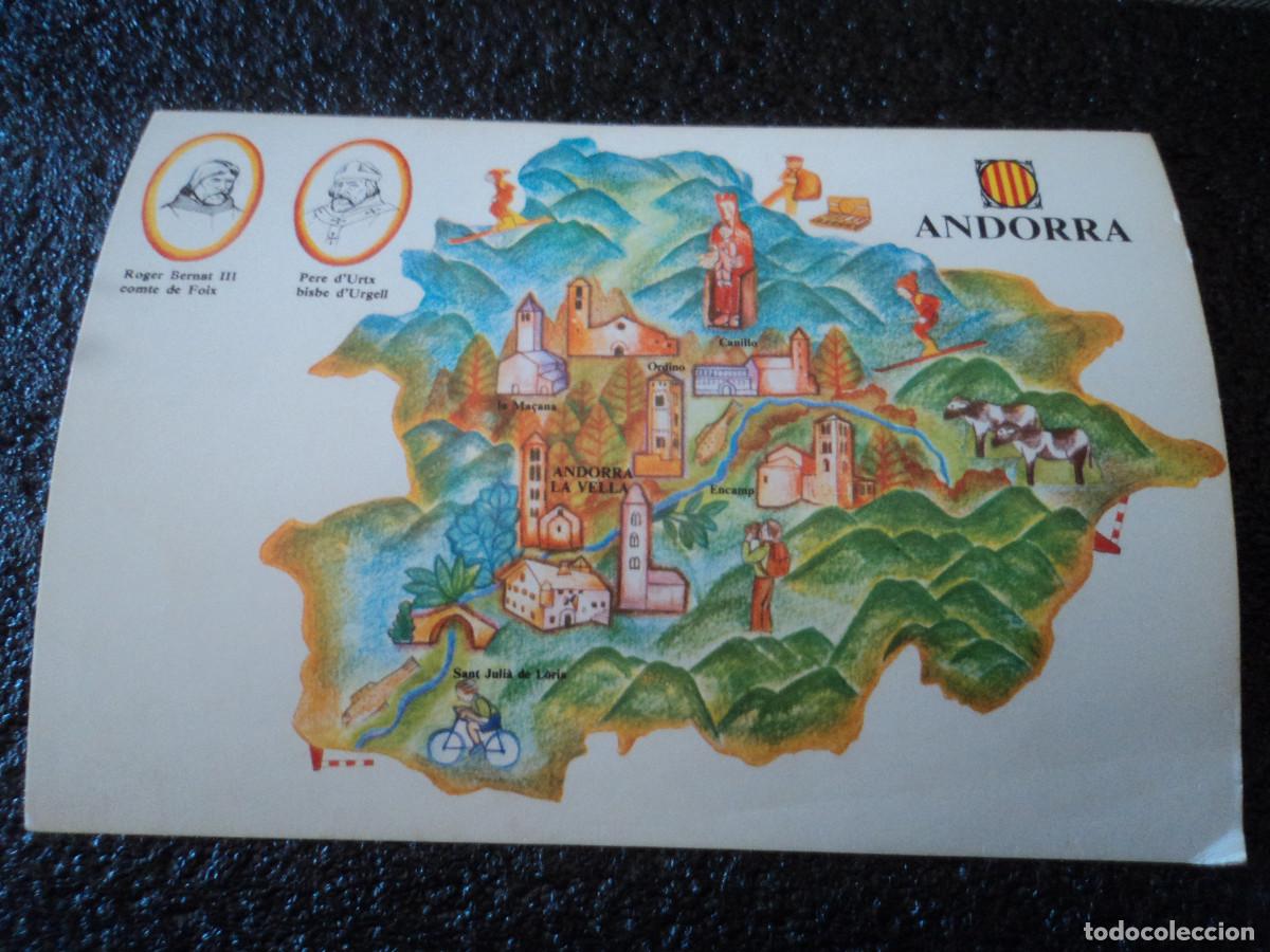 Postais: andorra, campanya per la identificacio del territori, congres de cultura catalana, il. teresa baixas