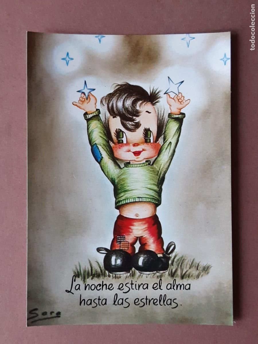 Postais: POSTAL AFA. P SARA-102. LA NOCHE ESTIRA EL ALMA HASTA LAS ESTRELLAS. 1980.