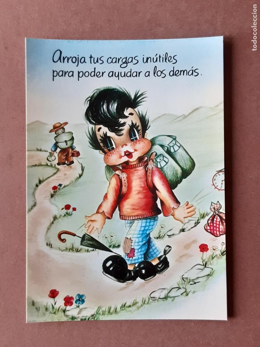 Postais: POSTAL AFA. P SARA-110. ARROJA TUS CARGAS IN&Uacute;TILES PARA PODER AYUDAR A LOS DEM&Aacute;S. 1980.