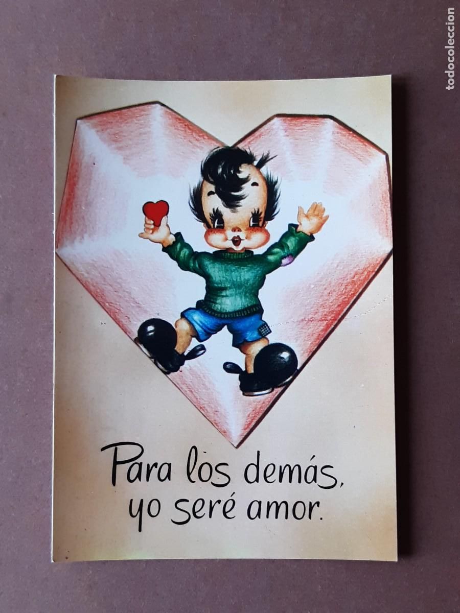 Postais: POSTAL AFA. P SARA-114. PARA LOS DEM&Aacute;S YO SER&Eacute; AMOR. 1980.