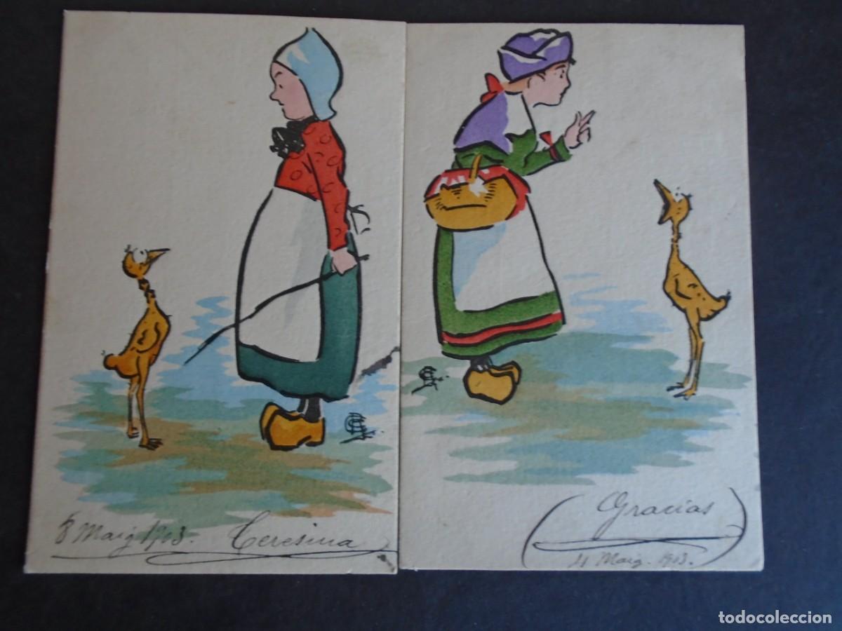 Postais: (PS-74218)LOTE DE 2 POSTALES ILUSTRADAS