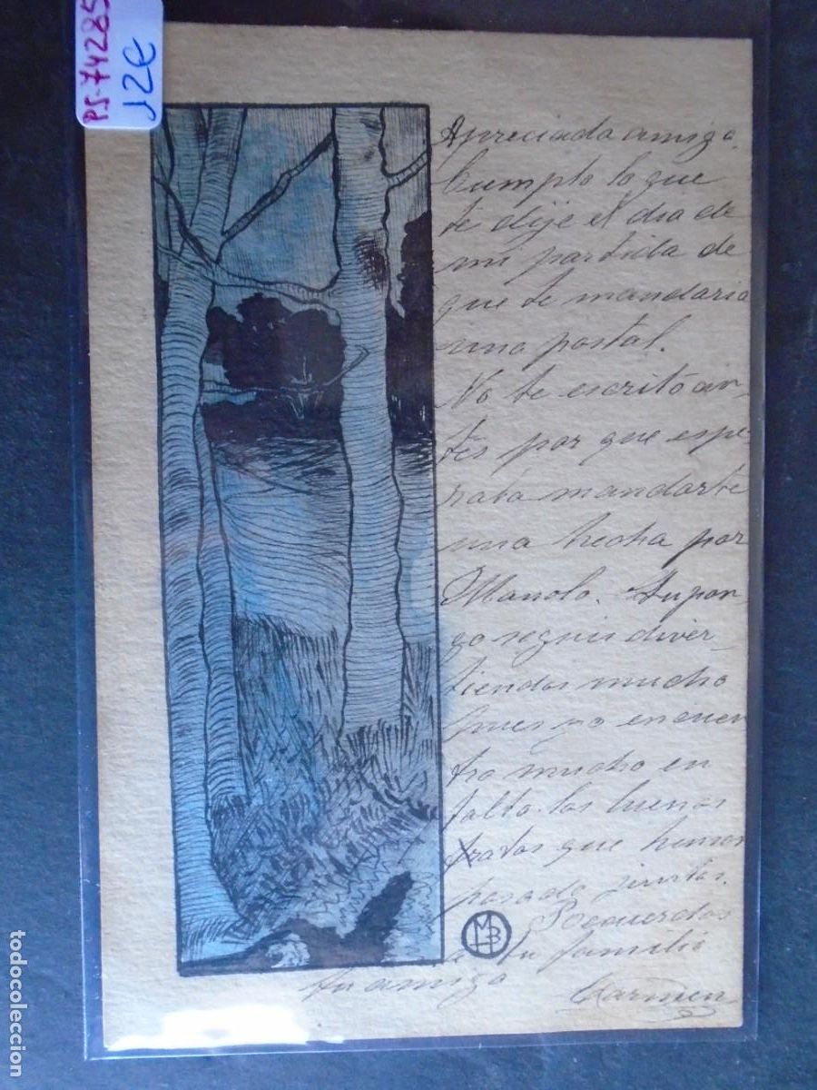 Cartoline: (PS-74285)POSTAL ILUSTRADA MB