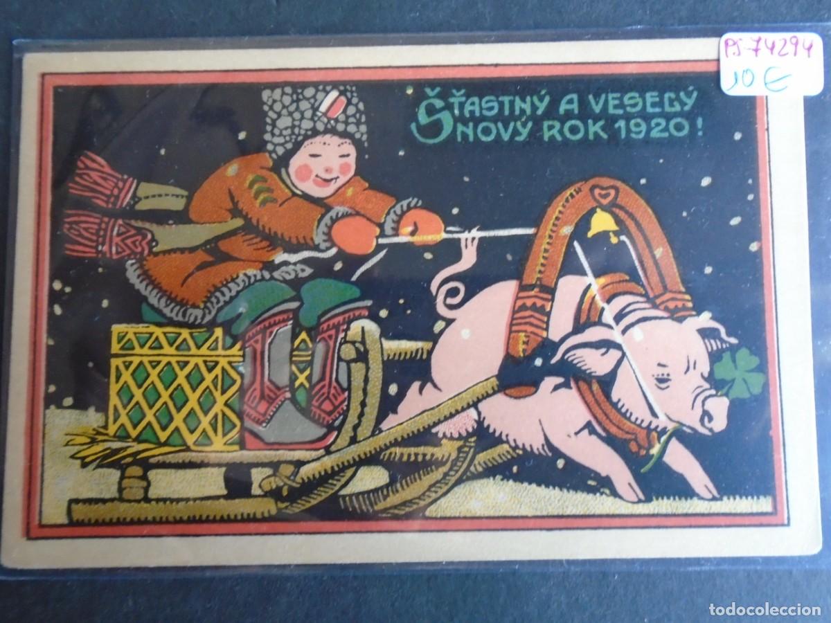 Cartoline: (PS-74294)POSTAL ILUSTRADA 1920